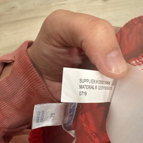 Ralph Lauren Baby Kids Red Holiday Corduroy Pants Jeans Size 9M - Picture 5 of 5